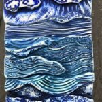 Starry Sky Ocean Garden Sculpture Decoration