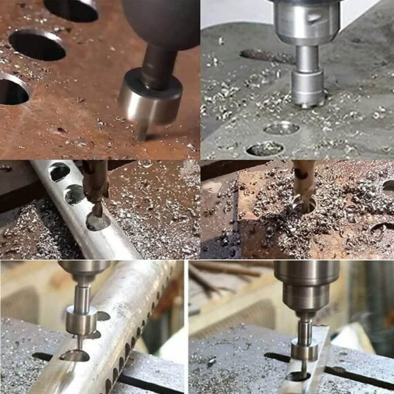 drill bit hole set for metal 5 pcs