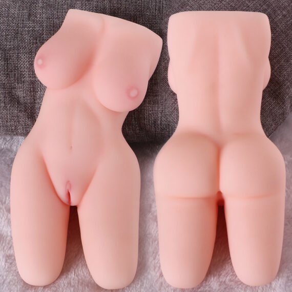 (Only Today 68% off)  Realistic female torso, breasts, vagina, anus three in one, life-size love doll, anus, pussy, ass, adult masturbation toys   24.5*9.6*7.8cm  1.98LB (3 days delivery)