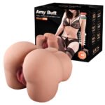 (Only Today 50% off)  Male Masturbator Pussy Ass with Tight Anal and Vagina Stroker,Realistic Pocket Pussy with Skin Textures for Men Masturbation,Portable Butt Male Sex Toy for Doggy Style and Riding Position 5.7LB (3 days delivery)