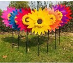 Sunflower Lawn Pinwheels