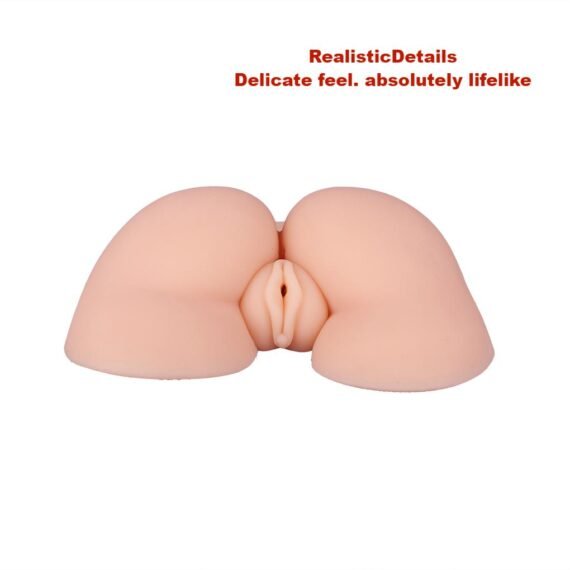 (Only Today 50% off)  Male Masturbator Realistic Sex Doll for Men with 3D Vagina and Anal Stroker, Realistic Pocket Pussy Oral Sex Toys for Men Masturbation, 2.43LB Silicone Butt Love Dolls for Anal Play with Suction (3 days delivery)