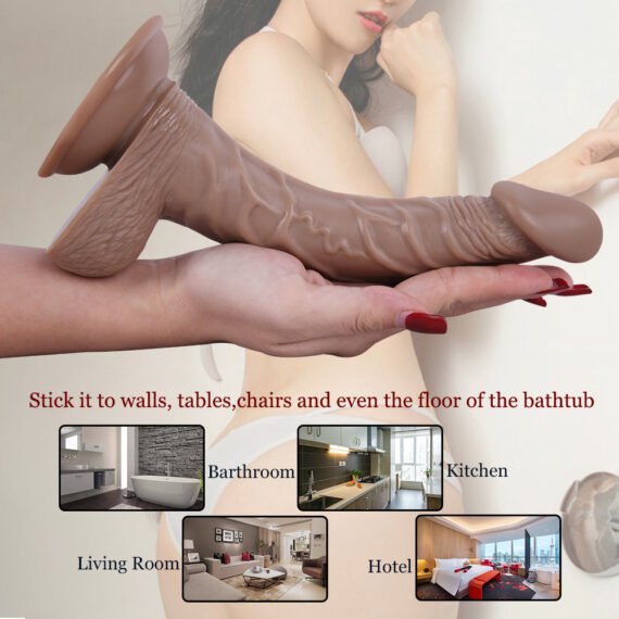 (Only Today 50% off) F504 Adjustable Strap-On Harness Kit with 9.06-inch Ultra-Realistic Liquid Silicone Dildo (3 days delivery)