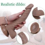 (Only Today 50% off) F504 Adjustable Strap-On Harness Kit with 9.06-inch Ultra-Realistic Liquid Silicone Dildo (3 days delivery)