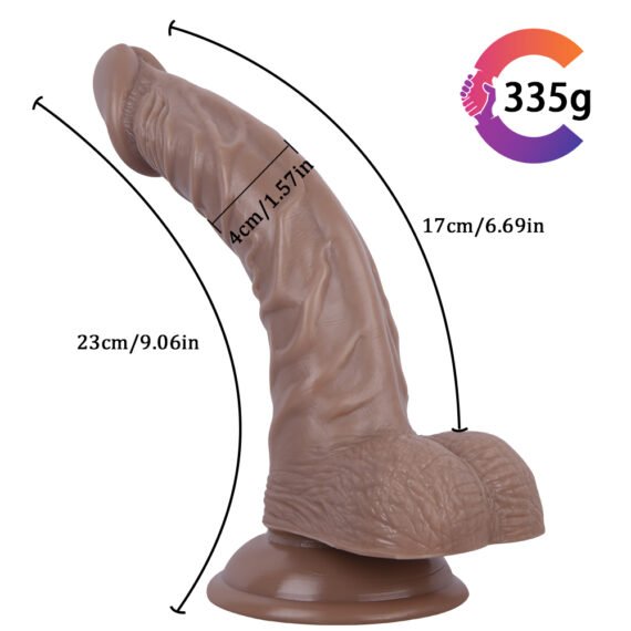 (Only Today 50% off) F504 Adjustable Strap-On Harness Kit with 9.06-inch Ultra-Realistic Liquid Silicone Dildo (3 days delivery)