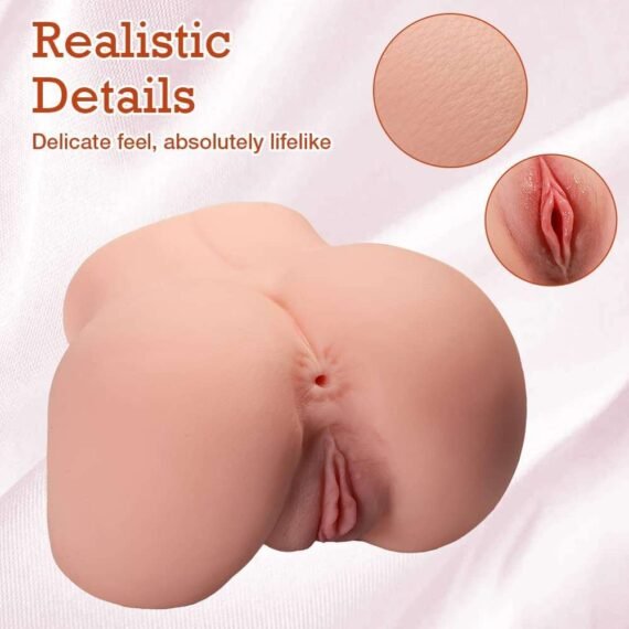 (Only Today 50% off) Sex Butt Pocket Toys, Realistic Virgin Pussy Ass and Soft Touch Body for More Sex Fun (2kg) (3 days delivery)