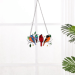 Last Day Special Sale 🐦The Best Gift-Birds Stained Window Panel Hangings🎁