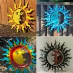 Sun And Moon Metal Wall Art