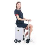 ⚡Clearance Price SGD 9.98💓Smart Rideable Luggage Travel Electric Luggage Scooter