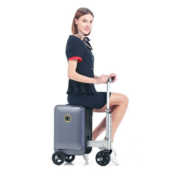 ⚡Clearance Price SGD 9.98💓Smart Rideable Luggage Travel Electric Luggage Scooter