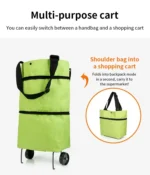 🔥Clearance Price $2.99🛒 2-in-1 Shopping Bag Folding Bag