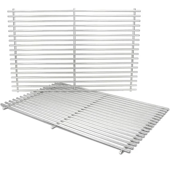 🔥Clearance Price $5.99🔥Portable Camping BBQ Grill 3 Hight Adjustable Stainless Steel Folding Charcoal Backpacking Stove with Grill Gloves Carry Bag