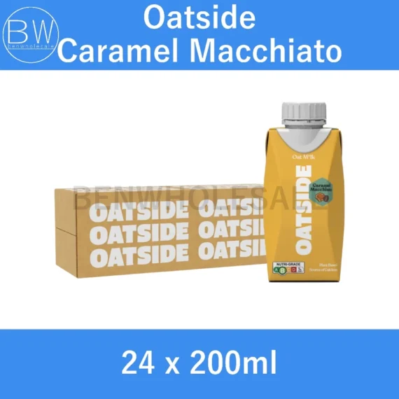 24 x 200ml，☕Oatside Oat Milk Pocket Packs (Barista / Chocolate / Coffee Latte / Caramel Machiatto / Mocha)，🛒Clearance Price RM 8.85👇