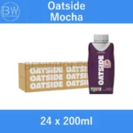 24 x 200ml，☕Oatside Oat Milk Pocket Packs (Barista / Chocolate / Coffee Latte / Caramel Machiatto / Mocha)，🛒Clearance Price RM 8.85👇