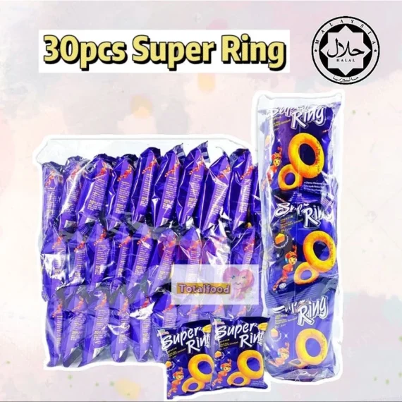 30PCS Keropok Bundle Snack 🍪Super Ring /Rota/ Corntoz/Double Decker/ Shoyuemi / Potato / Bika / Roller Coaster / Mamee,🛒Clearance Price RM 5.29👇