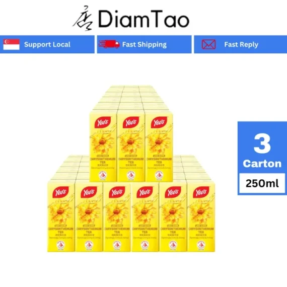 250ml x 24 Peket,🧃Minuman Peket Yeo🧃【Carton Bundle】,🛒Harga Clearance RM 6.18👇