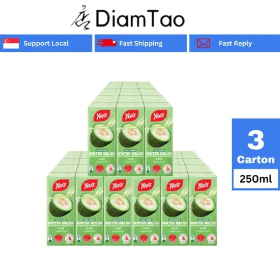 250ml x 24 Peket,🧃Minuman Peket Yeo🧃【Carton Bundle】,🛒Harga Clearance RM 6.18👇