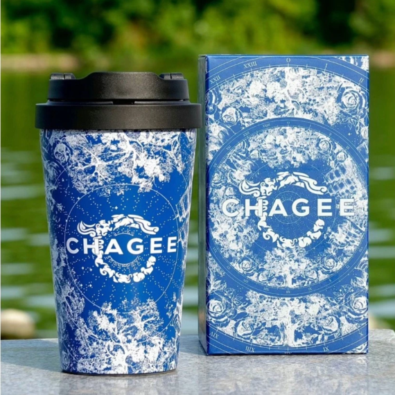 🥛𝘾𝙃𝘼𝙂𝙀𝙀 Gelas Termos🥛Gelas pendamping dari Lock&Lock Tea Horse Ancient Road dengan meja pantul sekali klik, Gelas Termos CHAGEE 316 Stainless Steel 400ml🥛